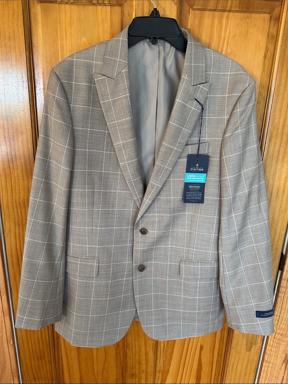 NWT Stafford Suit Coat